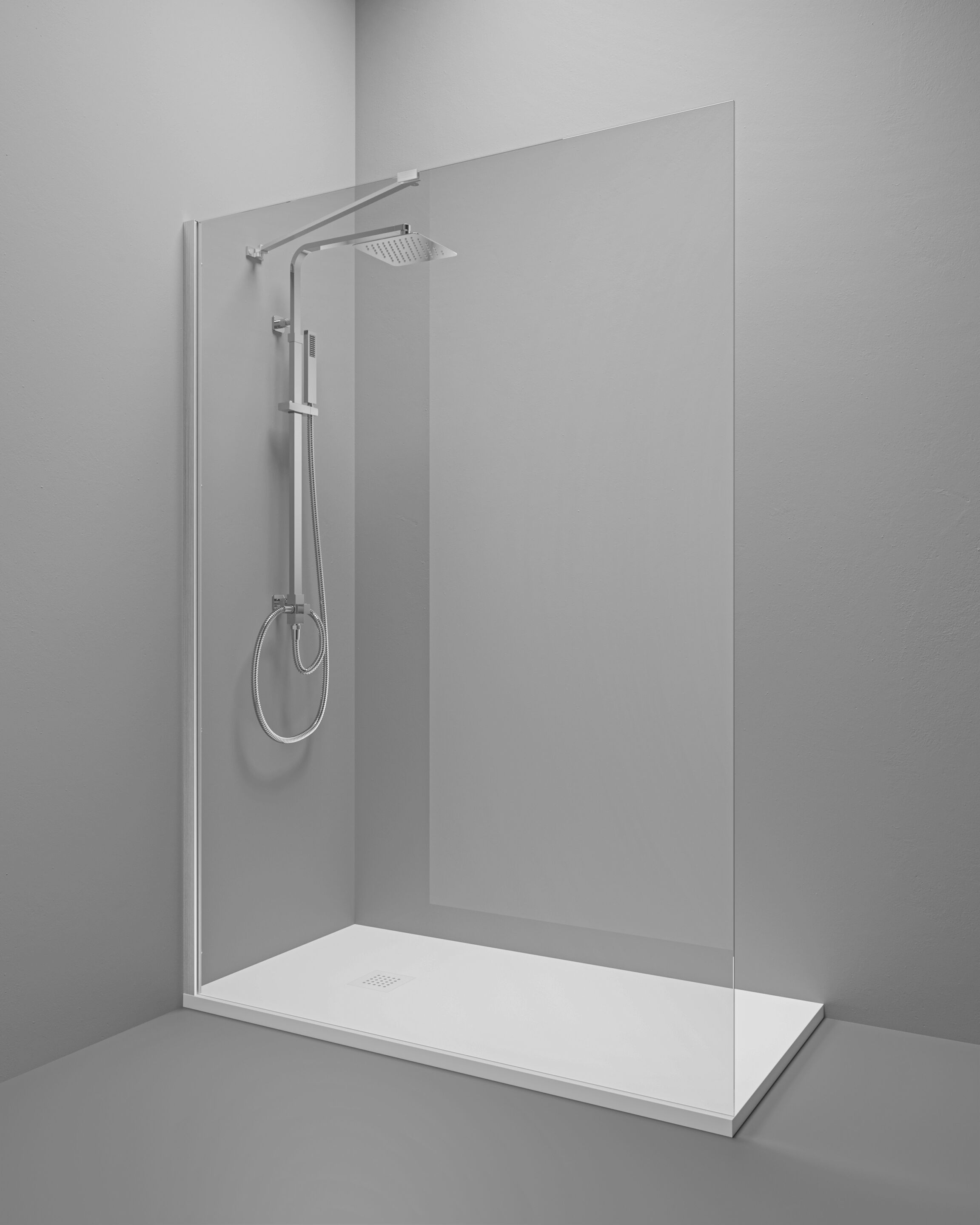 Алюминиевый и стеклянный душ TAMANACO WALK-IN ARCH-00036406 - Вид №10