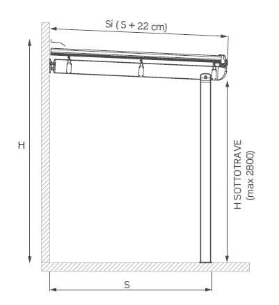Пергола из алюминия с поворотными пластинами Mv Line Биоклиматика ARCH-00052896 - Вид №11