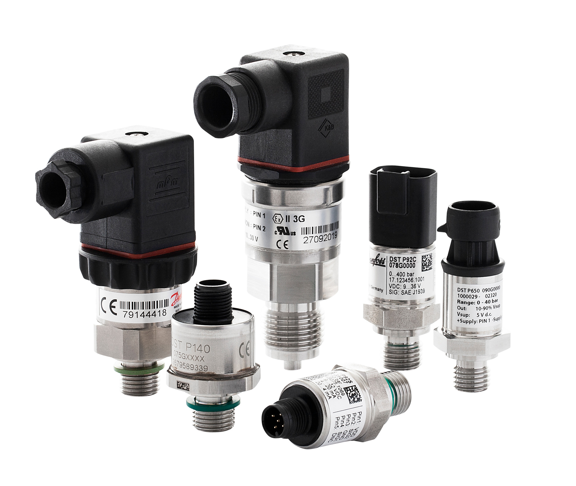 Danfoss MBS 3000 — преобразователи (датчики) давления для промышленных применений Преобразователь давления MBS 3000 060G1124  - Вид №226