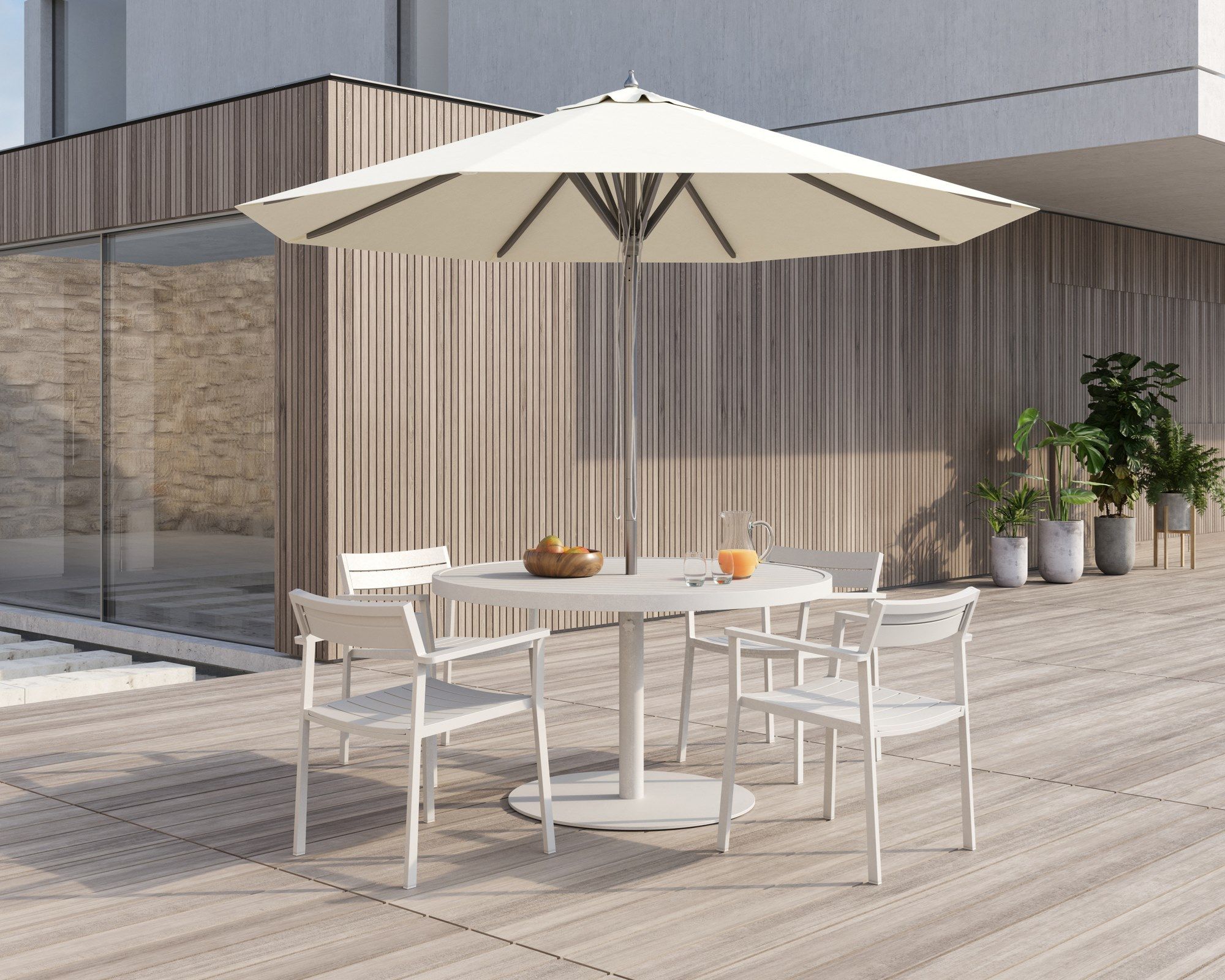 Алюминиевый круглый стол с порошковым покрытием Case Eos ARCH-00010676 - Вид №2