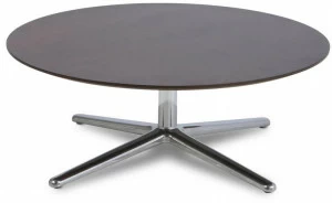 JORI Низкий круглый журнальный столик с основанием 4 звезды Bloom