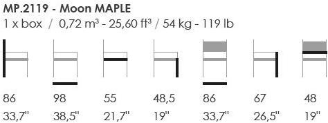Fenabel Кресло из ткани с подлокотниками Moon sun-id-1512397 - Вид №1
