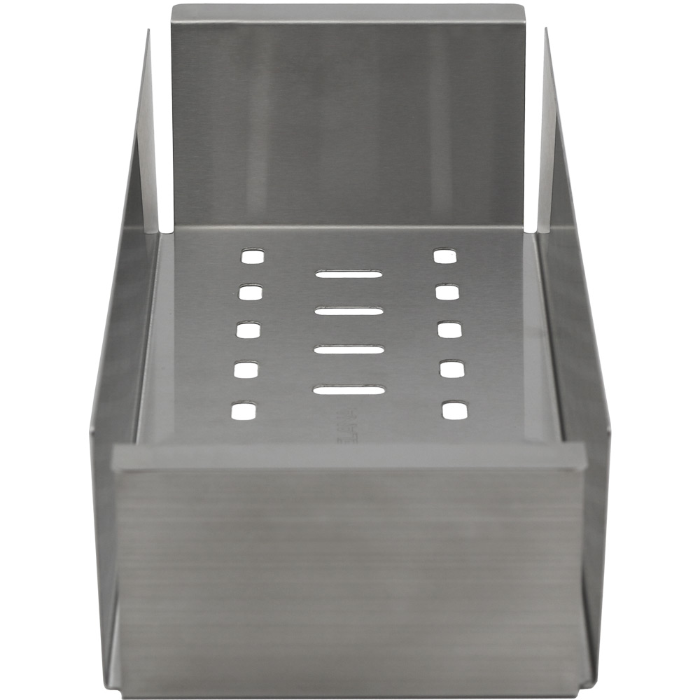 Многофункциональный коландер MELANA ProfLine нержавеющая сталь для мойки 400мм (MLN-H0002)  - Вид №3