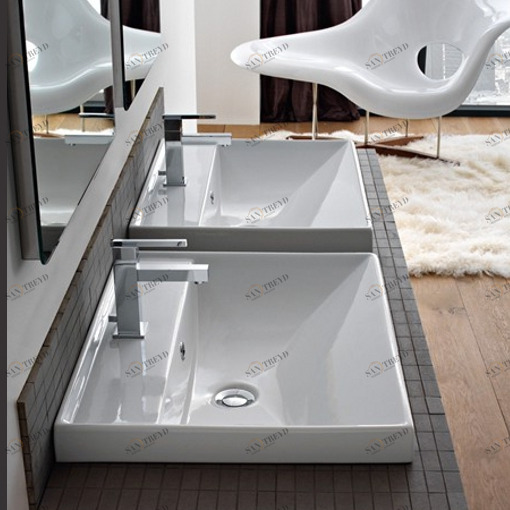 3004 Подвесная раковина настенная овальная Scarabeo Ceramiche 