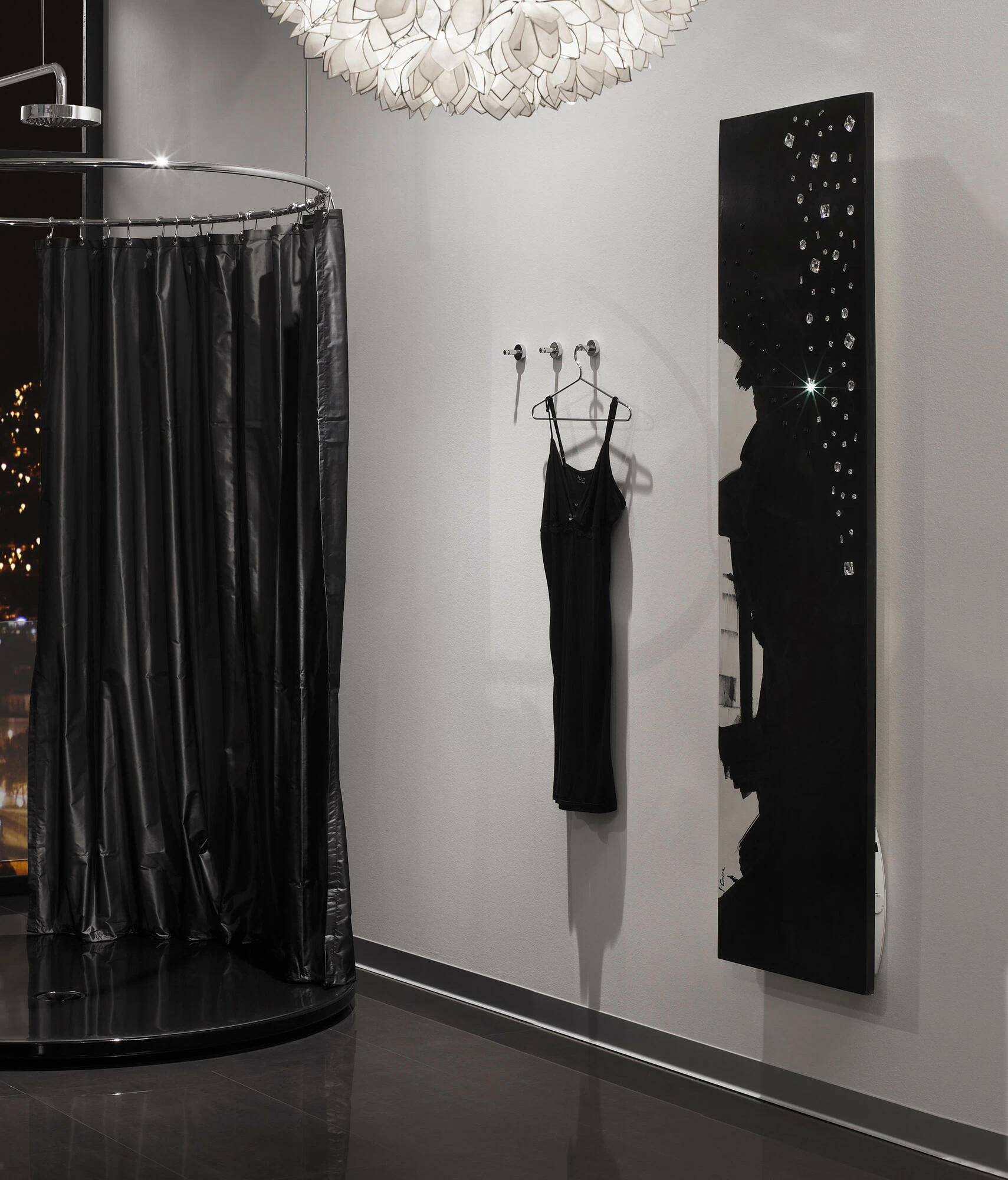 Электрический радиатор 185 x 50 cm Nuit étoilée Cinier  900 Вт sun-id-1218011 - Вид №2