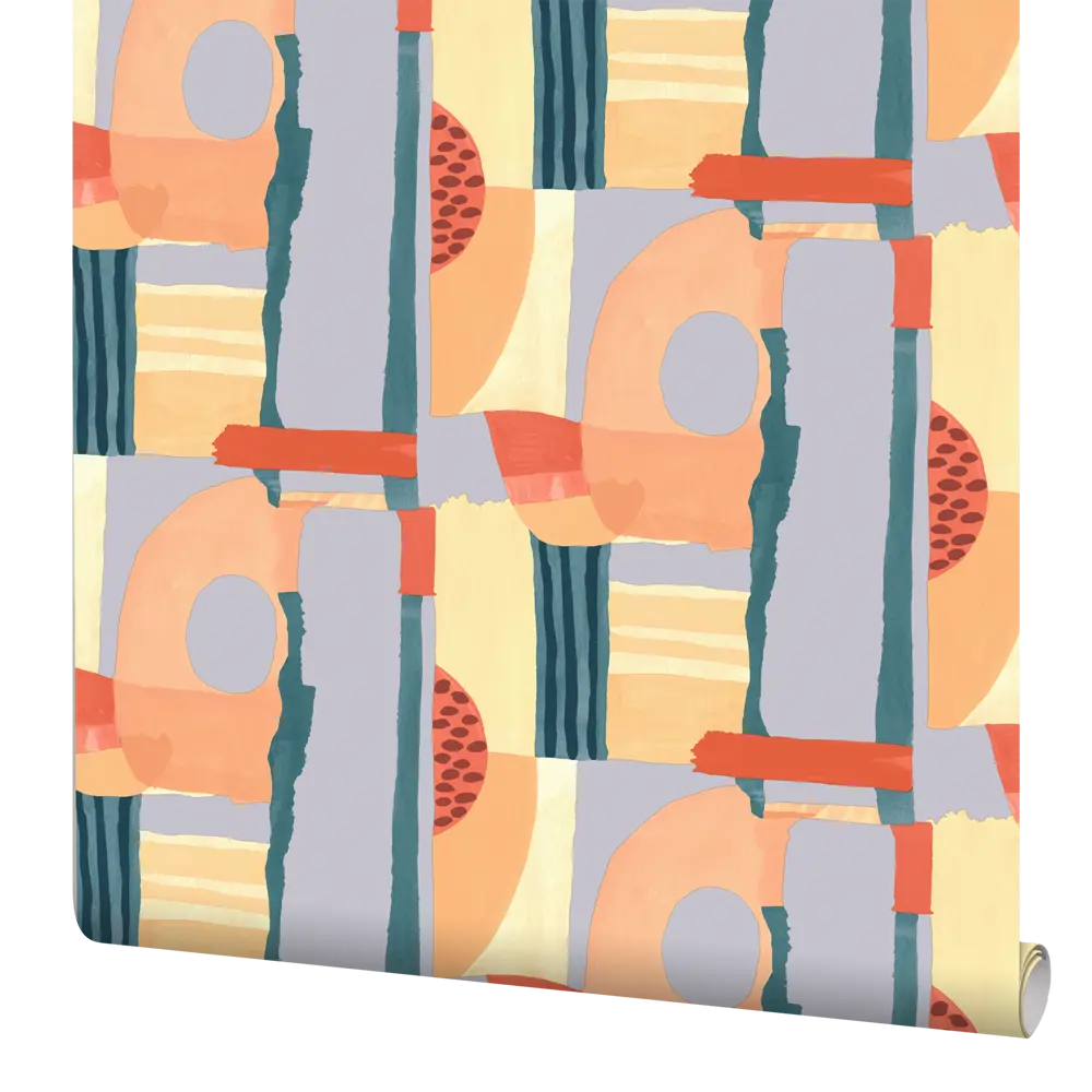 Обои флизелиновые Erismann Papaya оранжевые 1.06 м ЭР60441-05 STLM-2052947