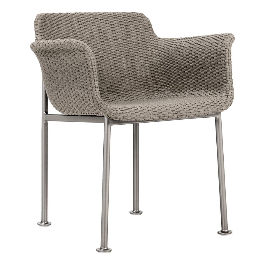 Стул из морской веревки с подлокотниками JANUS et Cie ARCH-00041602 - Вид №1