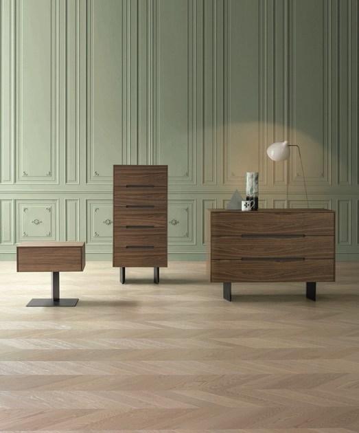 Bonaldo Прямоугольная тумбочка из орехового дерева с ящиками Wai e gala sun-id-1370069 - Вид №5