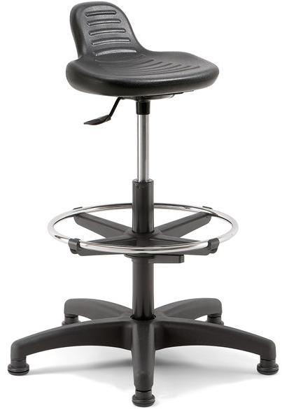 Linea Fabbrica Офисный стул с 5 спицами из полиуретана с подставкой для ног Confort sun-id-1489900 - Вид №2