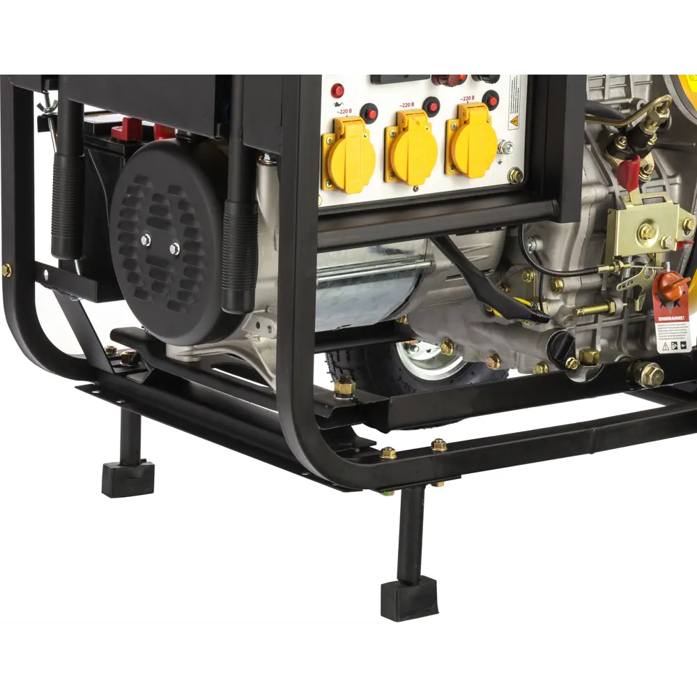 Генератор дизельный Denzel DD6300Е, 5 кВт STLM-2050262 - Вид №2