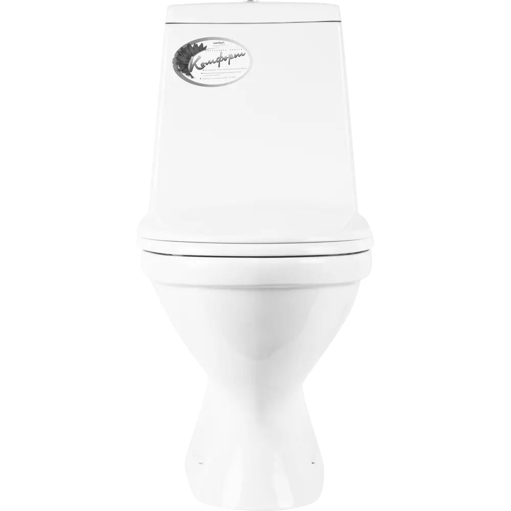 Унитаз напольный Santeri «Прайм» косой выпуск двойной слив SANTEK STLM-2105796 - Вид №2