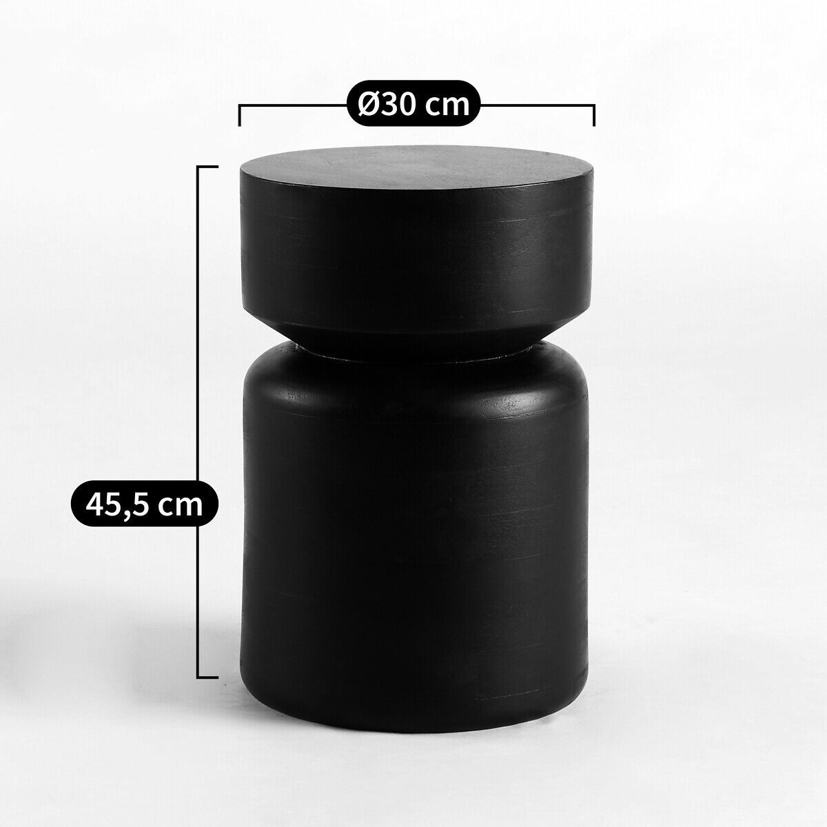 Круглый журнальный столик из манго AMPM SUJUA ARCH-00118823 - Вид №7