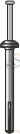 Дюбель DM 01 06 040 DM01 Tecfi 6 х 40 