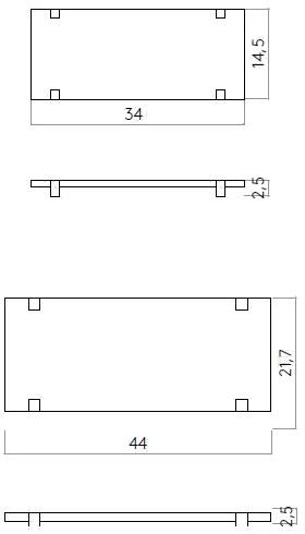 Kristina Dam Studio Поднос деревянный прямоугольный sun-id-1444762 - Вид №6