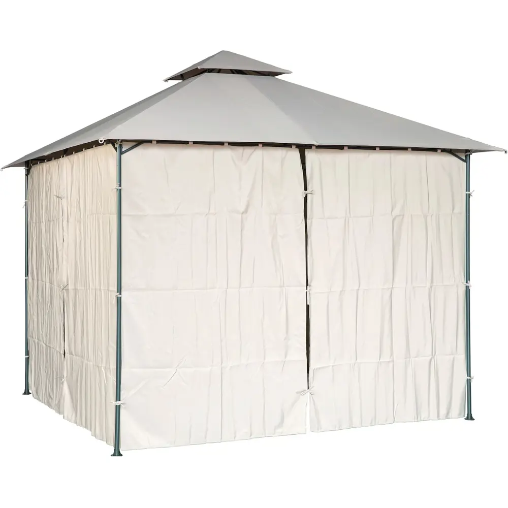 Беседка NATERIAL Oxis 300x300 см с защитой от солнца и москитов 82232755 STLM-1573818 - Вид №3