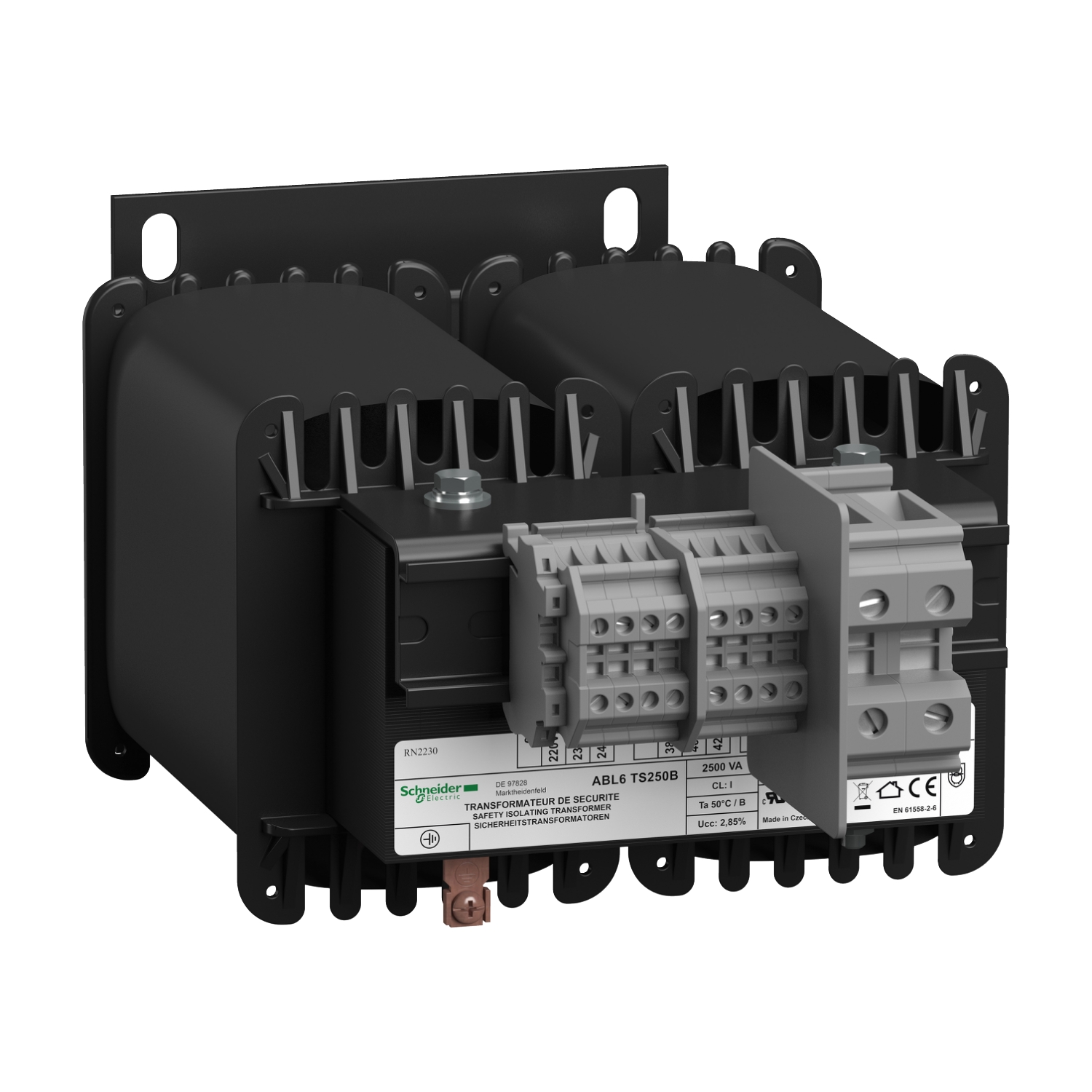 ABL6TS250B ТРАНСФОРМАТОР 230-400В 1X24В 2500ВA Schneider Electric Блоки питания и тарансформаторы 