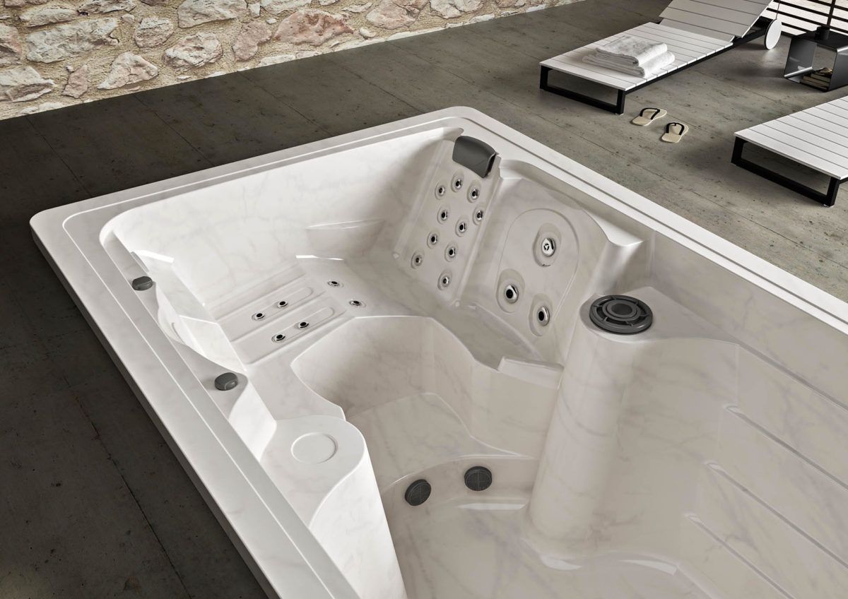 3-местный прямоугольный мини-бассейн с противоточным плаванием Albatros HARRY SWIM ARCH-00022318 - Вид №5