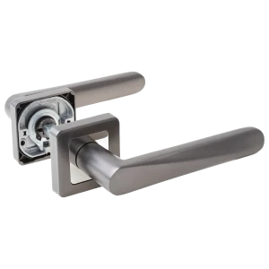 Дверная ручка на розетке Armex H-22114-A без запирания цвет графит