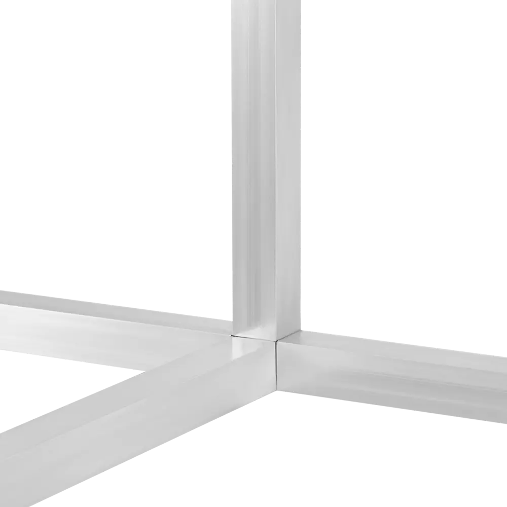 Соединитель пластиковый для трубы 30x30 мм смежный 4-палый пластик цвет серый Santreyd STLM-2043755 - Вид №4