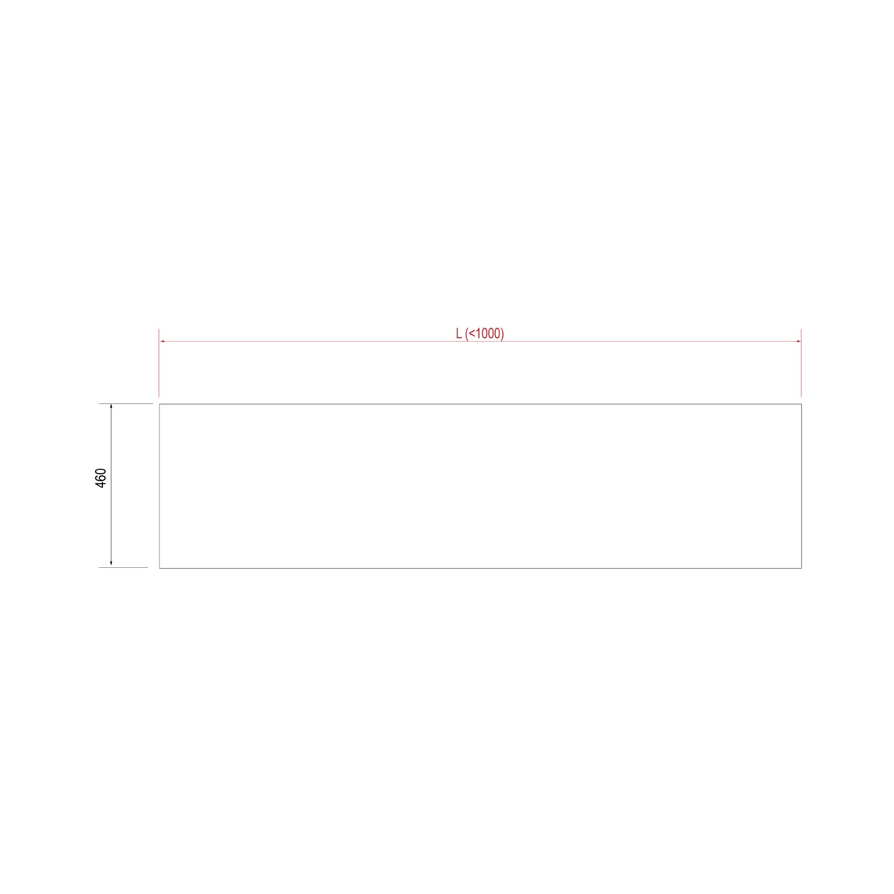 22978 SALGAR Столешница до 1000 СОСНА ПЛИТА 16 мм Лавровая сосна  - Вид №1