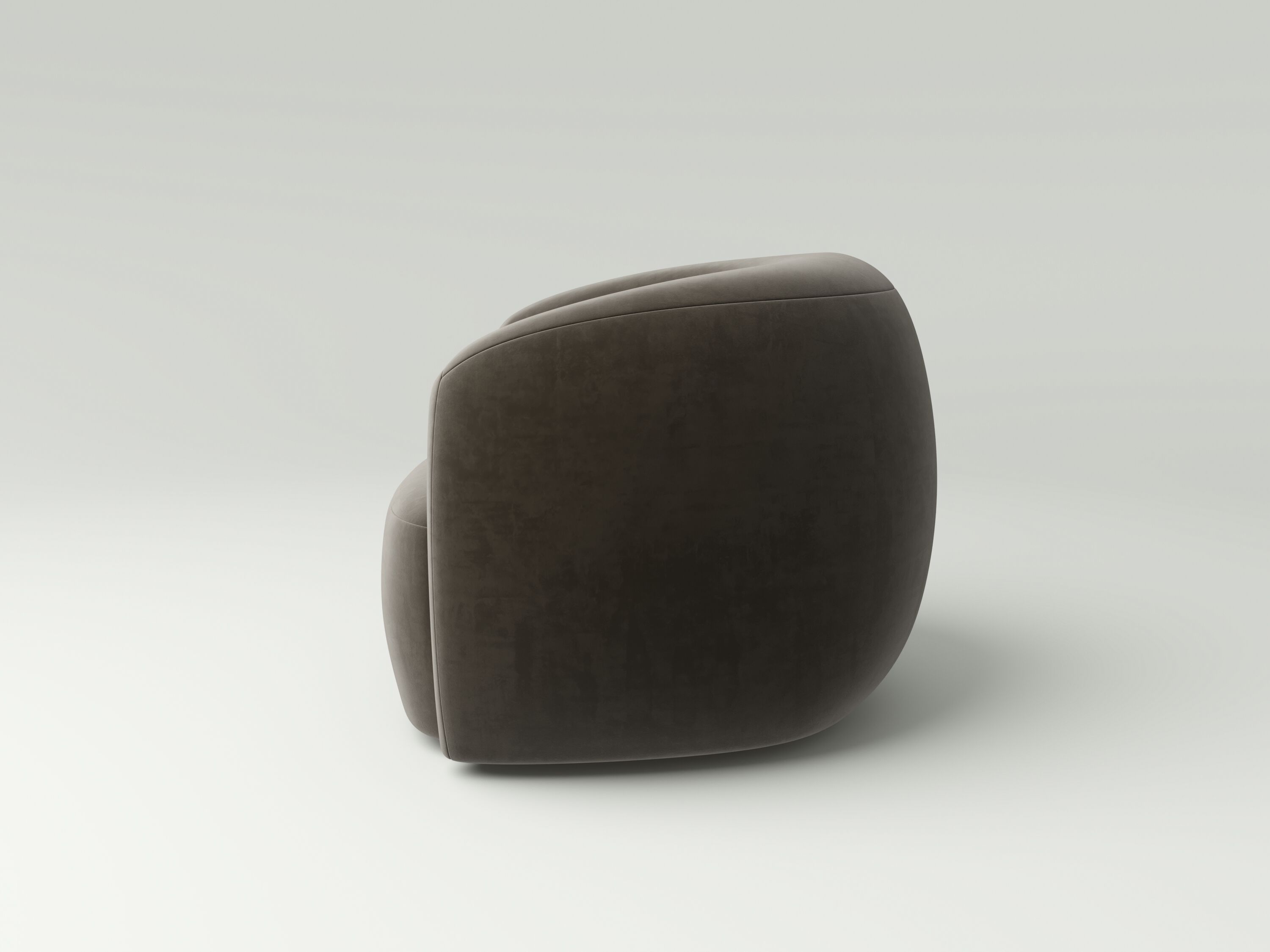 Бархатное кресло с подлокотниками NITZAN HOME HEIDI ARCH-00103140 - Вид №2