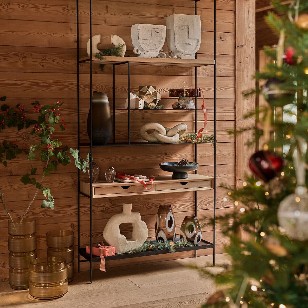 Металлический книжный шкаф с ящиками AMPM Tidder ARCH-00030936 - Вид №6