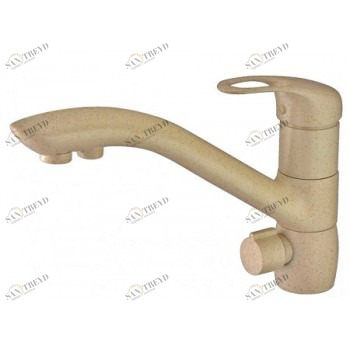 Zorg ZR 404 KF кварц Смеситель для кухни Zorg 200х240 