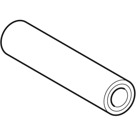 39117 Труба системы Geberit Mapress из нержавеющей стали CrNiMo, с полимерным покрытием (газ) Geberit  - Вид №1