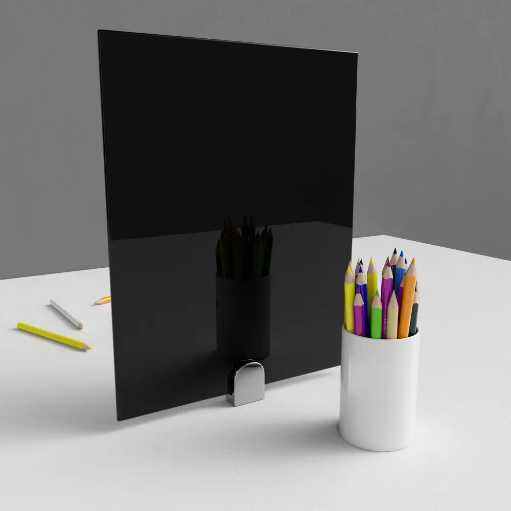 Дверь межкомнатная со стеклом Канзас 60x200 см ПВХ цвет дуб европейский красный с замком и петлями VFD STLM-2197597 - Вид №6