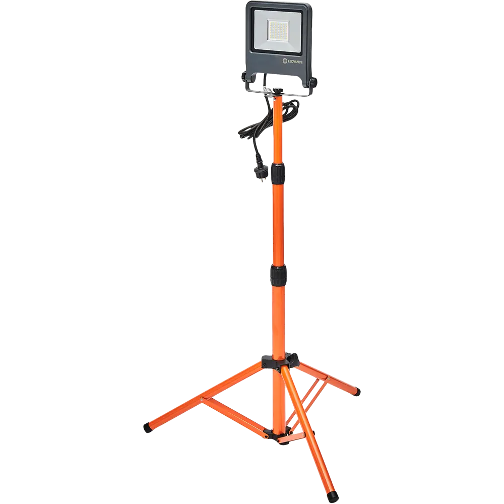 Прожектор светодиодный уличный Ledvance Work Light 50 Вт 4000K IP65 на треноге, нейтральный белый свет STLM-2176001
