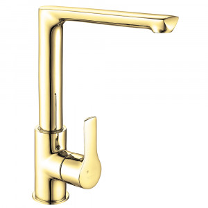 102818043  Смеситель для раковины Luna - золотой вид