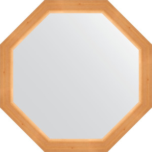 BY 3720 Зеркало в багетной раме - сосна 62 mm EVOFORM Octagon