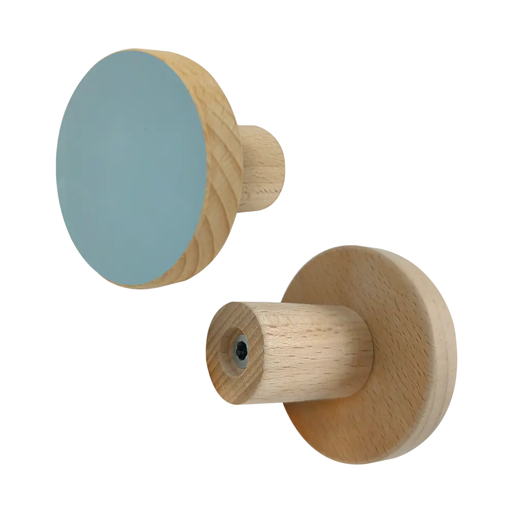 SPACEO Настенная вешалка Rondo Aqua - стильный крючок без сверления 87687936 STLM-1100669 - Вид №2