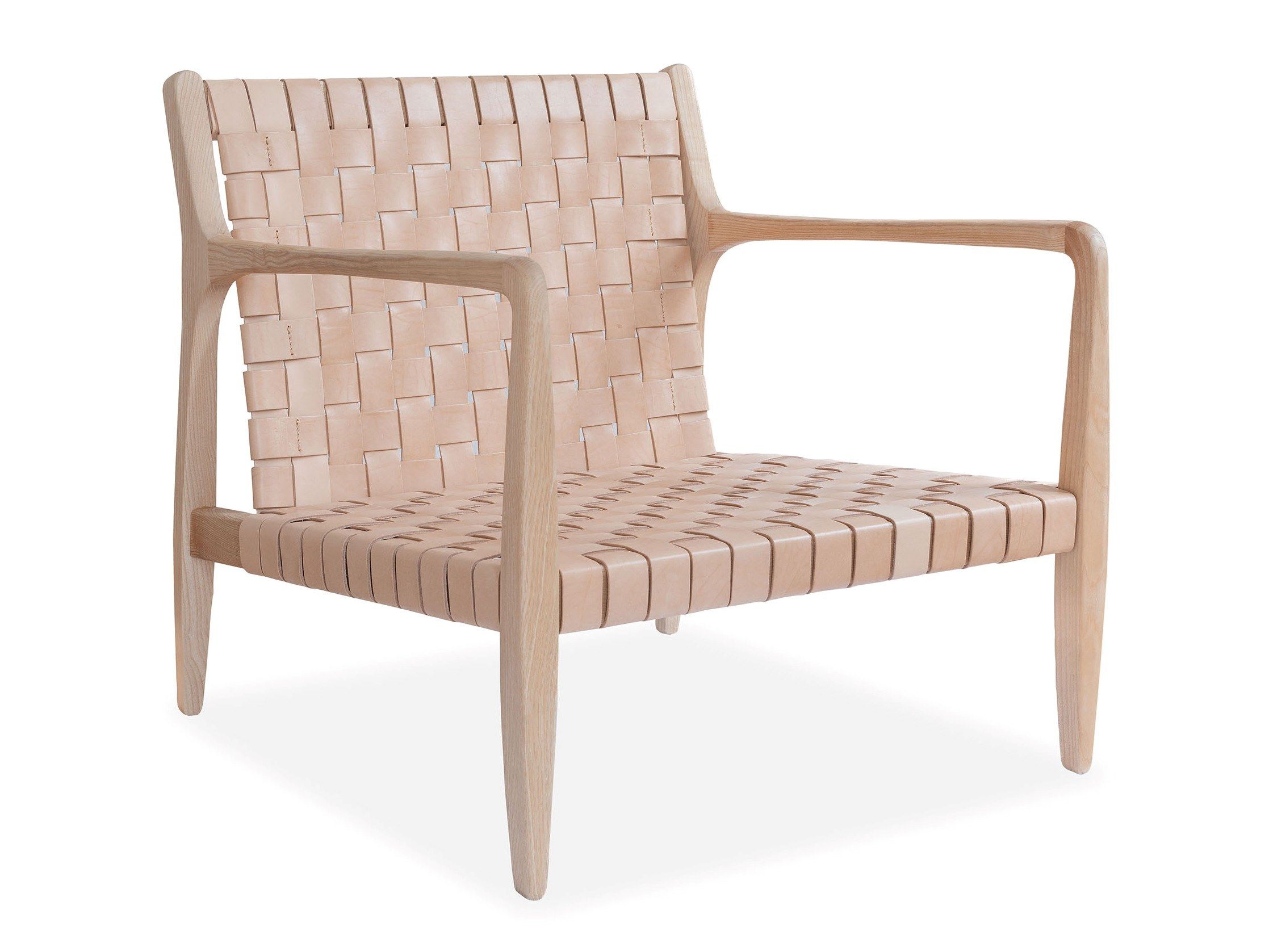 Кожаное кресло с подлокотниками DOM EDIZIONI коллекция Riviera ARCH-00099624