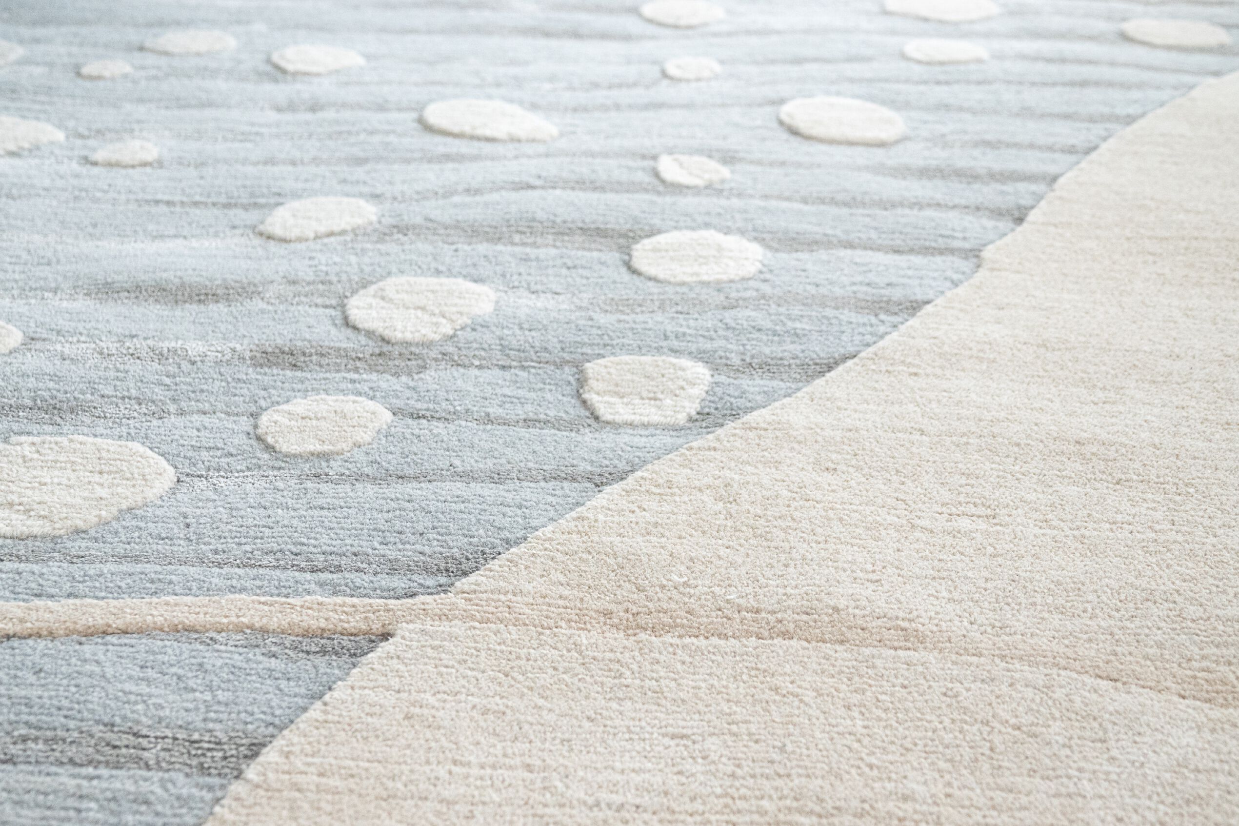 Круглый ковер ручной работы Tapis Rouge абстракция ARCH-00052372 - Вид №6