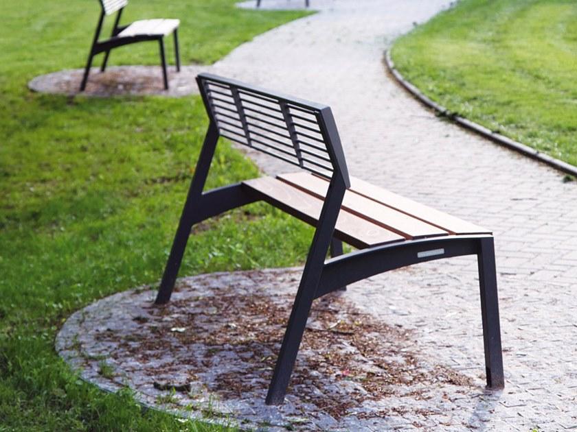 mmcité1 Скамья со спинкой Vera sun-id-1455951 - Вид №5