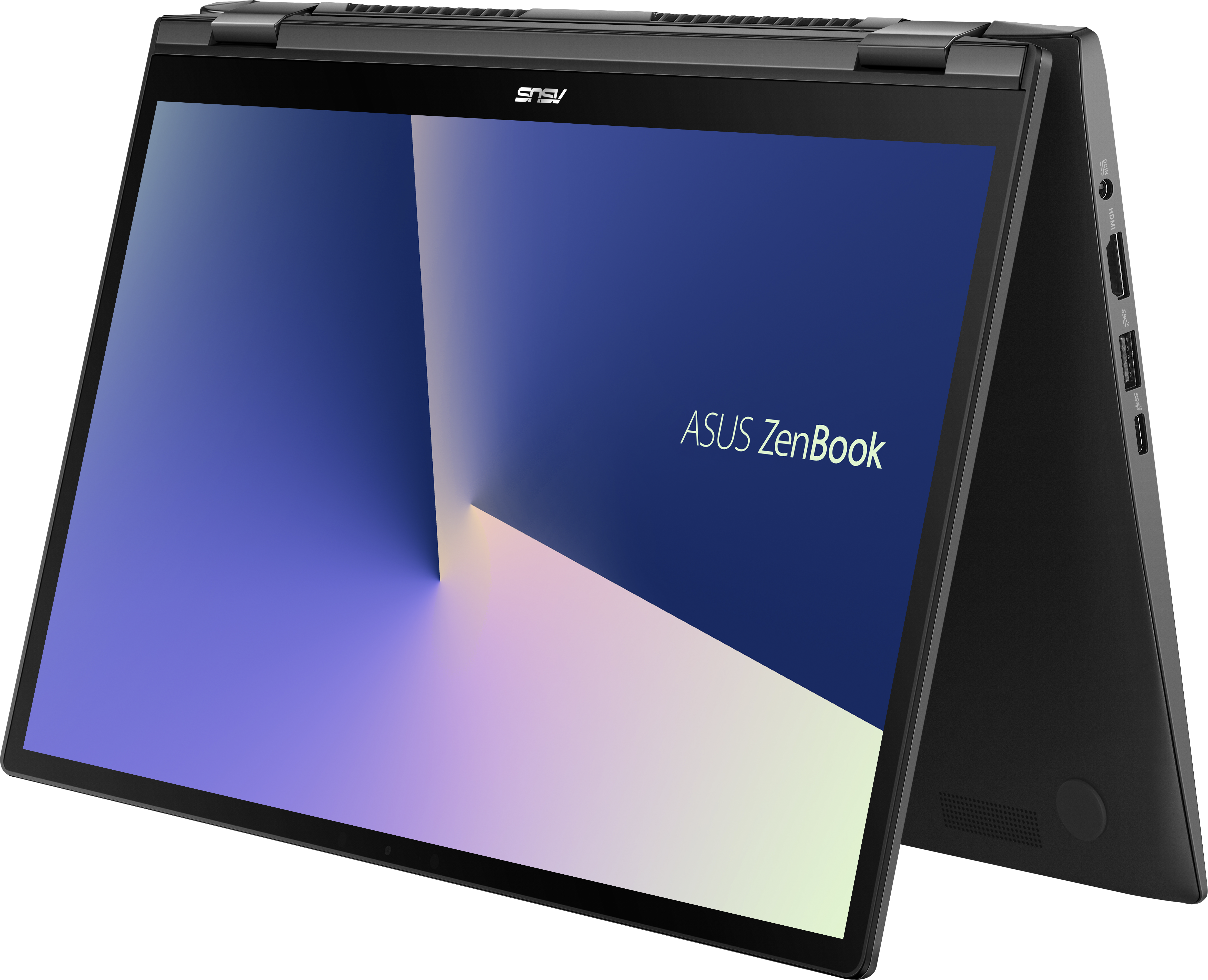 90NB0NW1-M00570 ux463fa-ai043t flip touch +stylus+bag+cable xmas 14"(1920x1080 ips)/touch/intel core i5 10210u(1.6ghz)/8192mb/256ssdgb/nodvd/int:intel uhd graphics 620/cam/bt/wifi/war 1y/1.4kg/gun grey/w10 + screenpad ASUS Santreyd  - Вид №11