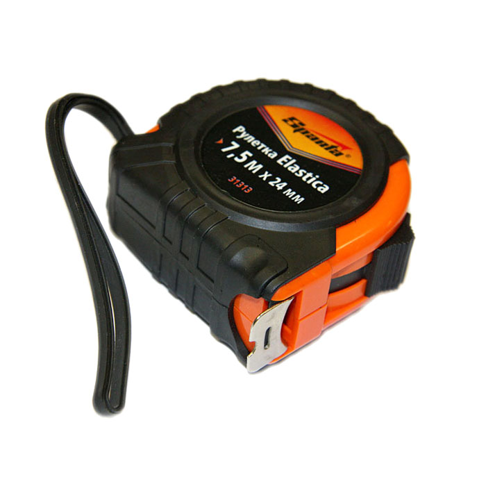 Рулетка Elastica 7,5мх24мм обрезиненный корпус Sparta 8219 - Вид №2