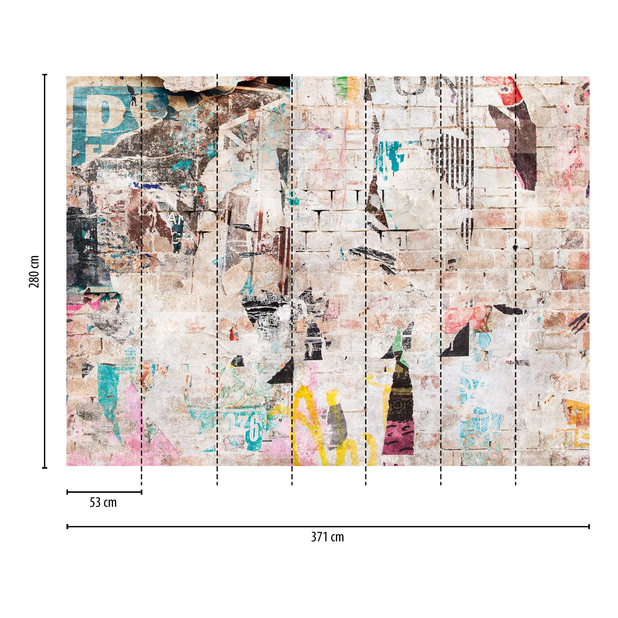 Нетканые обои с эффектом стен Architects Paper The Wall III ARCH-00035914 - Вид №2