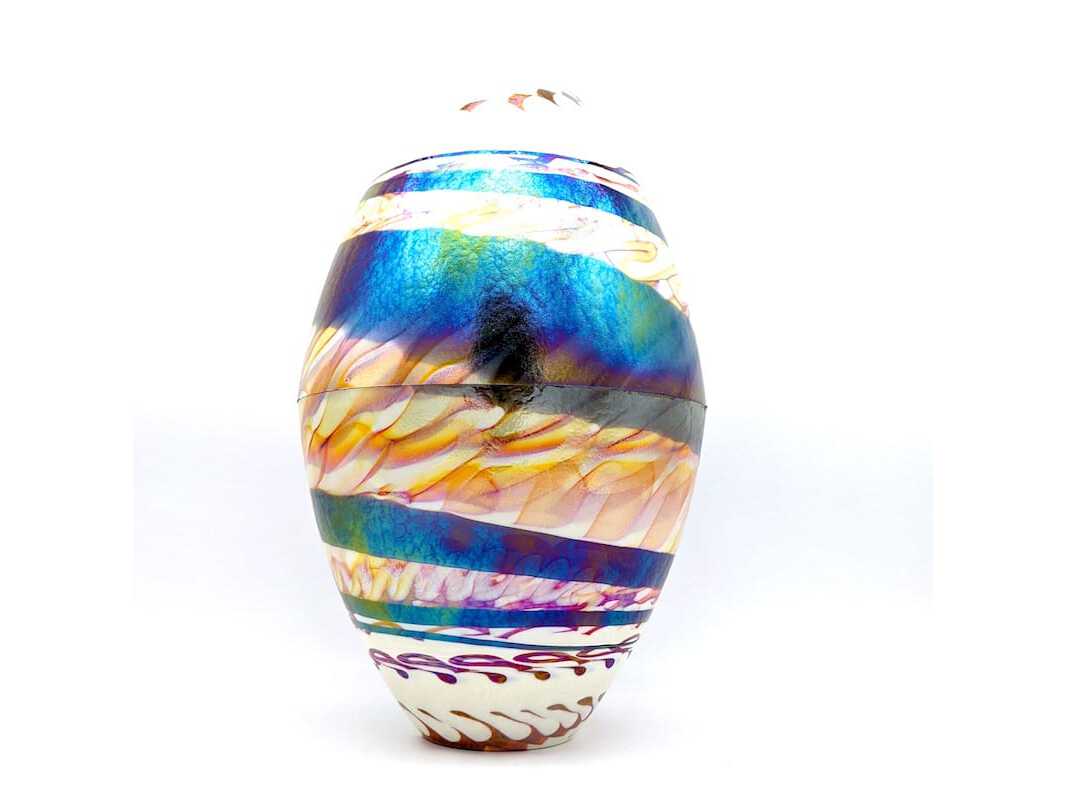 Круглая ваза ручной работы из муранского стекла YourMurano Design vases ARCH-00147019