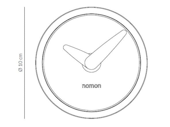 Металлические и деревянные настенные часы NOMON Atomo ARCH-00036632 - Вид №5