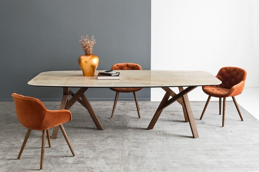 Calligaris Прямоугольный керамический стол sun-id-1351934 - Вид №1