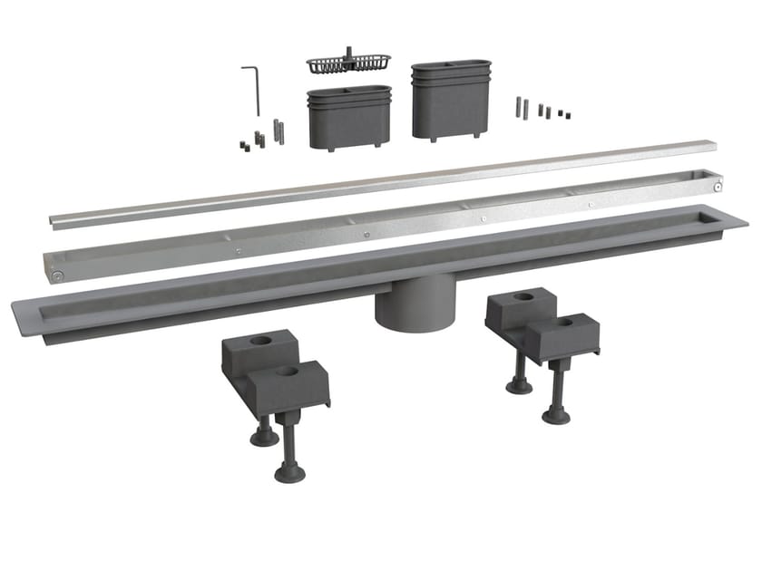 Слив для душа из нержавеющей стали Bonomini Canalissima ARCH-00031701