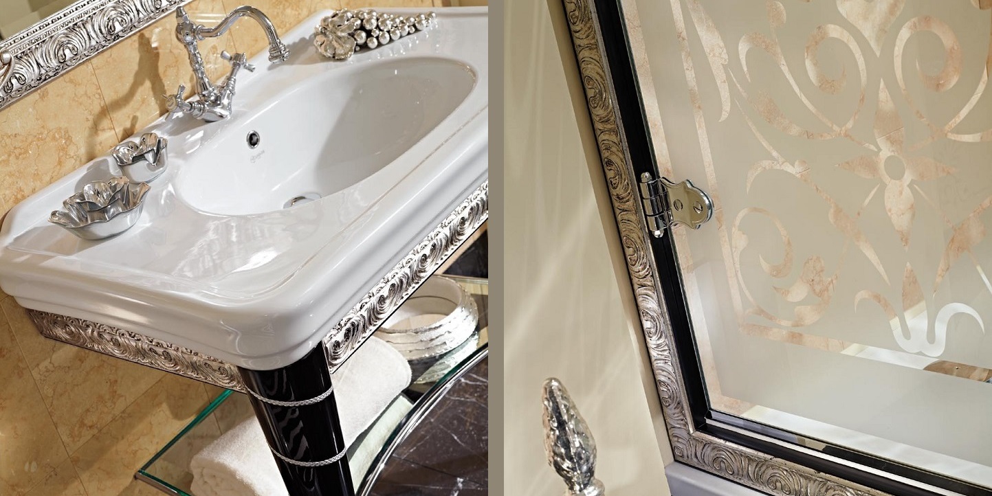 Комплект мебели для ванной 82/2 LINEATRE PARIGI 822 - Вид №1