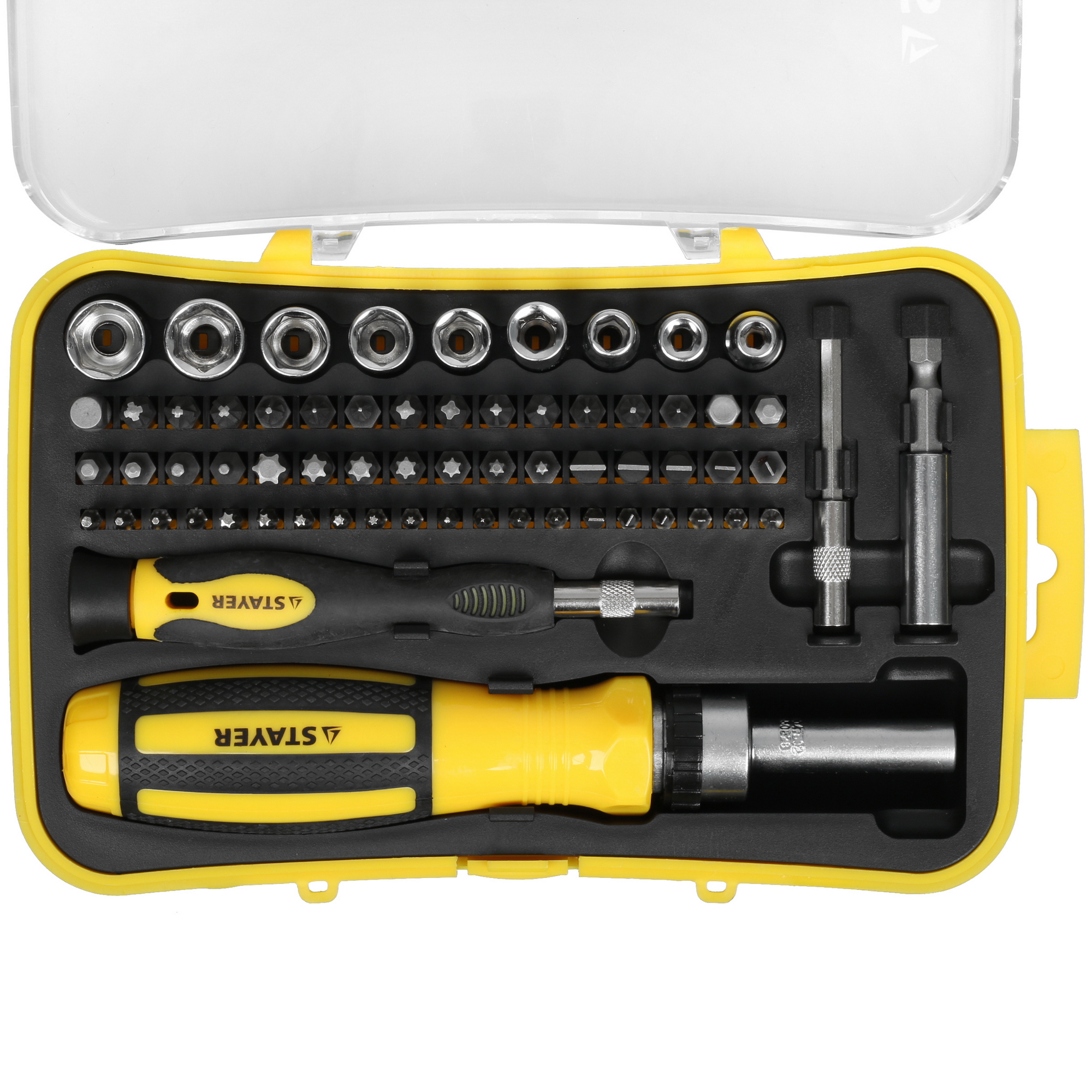 Отвертка с насадками/битами STAYER Compact-65 9944795 STDN-0144529 - Вид №1