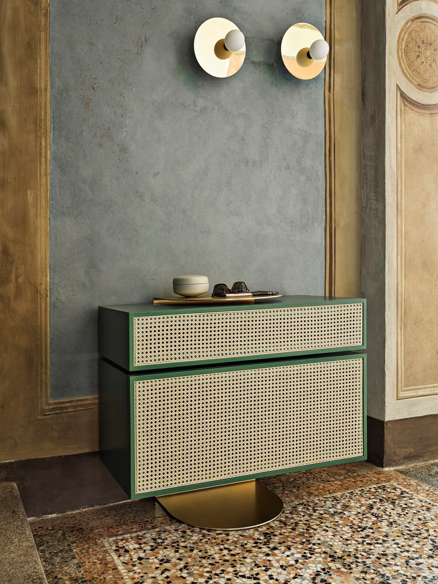 Венский деревянный и соломенный комод Wiener GTV Design NYNY ARCH-00150652 - Вид №2