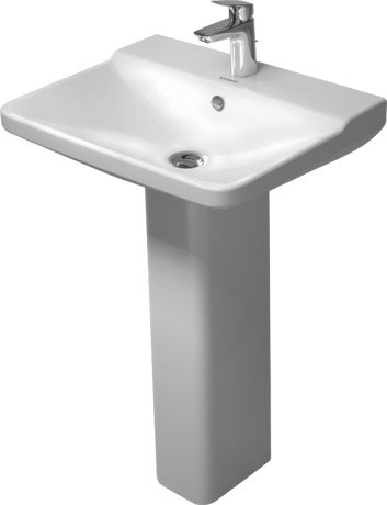 2331600030 Подвесная раковина настенная овальная Duravit P3 Comforts - Вид №2