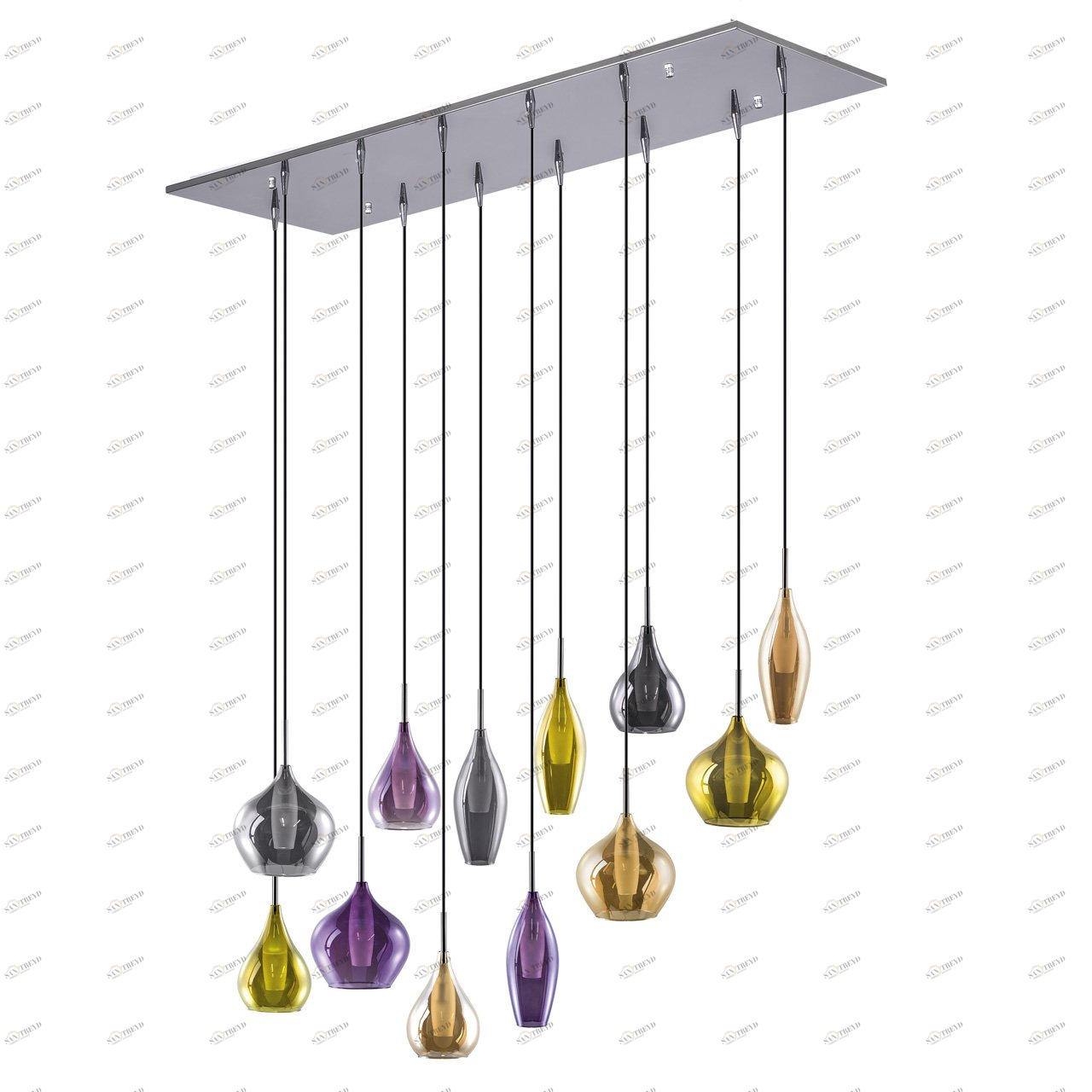 Подвесная люстра Lightstar Pentola 803125 LIGHTSTAR ДИЗАЙНЕРСКИЕ, PENTOLA 057571 Хром 