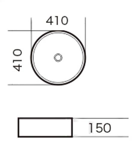 GR-3013 Накладная раковина на столешницу  прямоугольная Grossman  - Вид №2