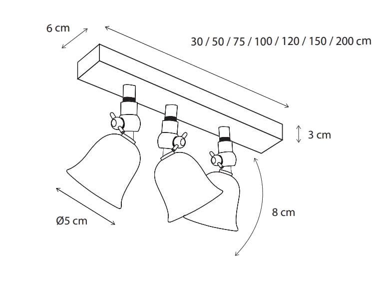 Латунь несколько регулируемый светодиодный прожектор Authentage Lighting Fleure ARCH-00070348 - Вид №2